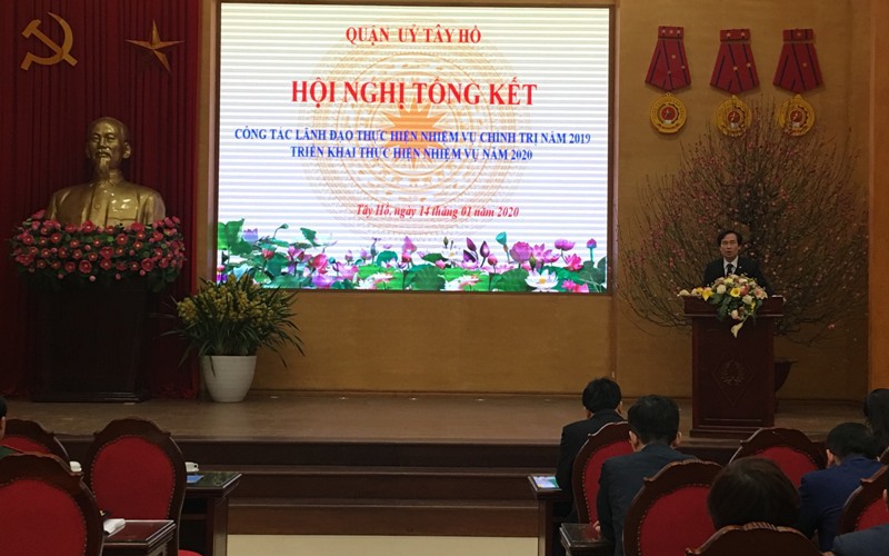 Quận Tây Hồ tăng cường đối thoại, giải quyết hiệu quả kiến nghị của người dân - Ảnh 1