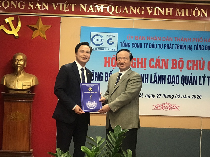 Ông Nguyễn Văn Luyến được bổ nhiệm làm Tổng giám đốc Tổng Công ty UDIC - Ảnh 1