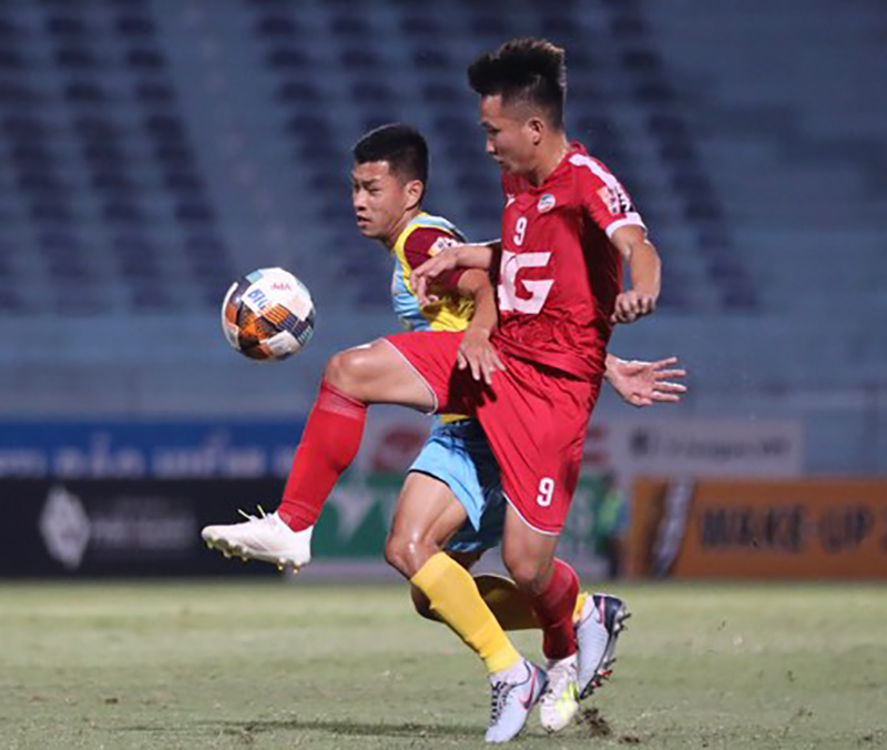 [Ảnh] Sao U23 Việt Nam tỏa sáng, Viettel giành trọn 3 điểm tại Hàng Đẫy - Ảnh 2