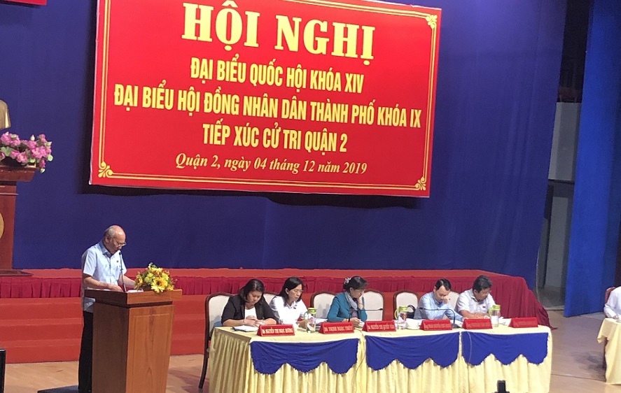 TP Hồ Chí Minh: Cử tri đề nghị đưa vụ Thủ Thiêm vào diện Ban Bí thư chỉ đạo - Ảnh 1