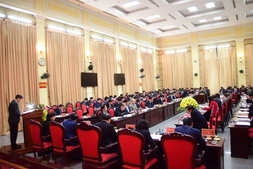 Khai mạc Hội nghị lần thứ 17 Ban Chấp hành Đảng bộ TP Hà Nội - Ảnh 3