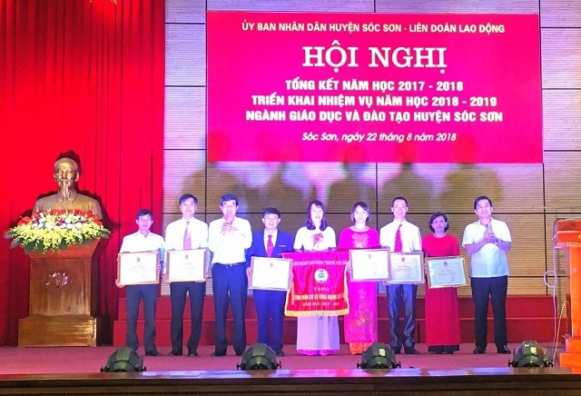 Huyện Sóc Sơn hoàn thành phổ cập THCS cấp độ 3 - Ảnh 1