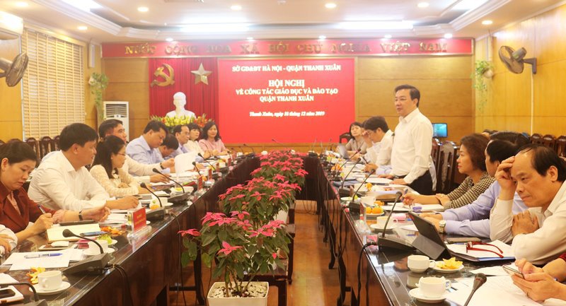 Quận Thanh Xuân: Nỗ lực giảm sĩ số học sinh - Ảnh 2