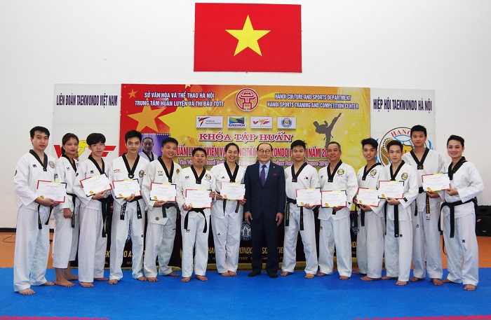 Chuyên gia quyền hàng đầu thế giới truyền thụ kiến thức cho taekwondo Hà Nội - Ảnh 2