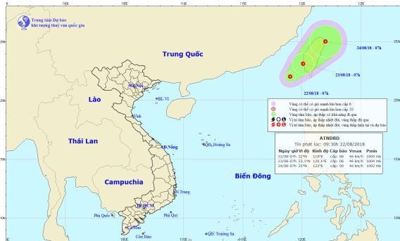 Xuất hiện áp thấp nhiệt đới ở Bắc Biển Đông, các tỉnh Trung Bộ nắng nóng diện rộng - Ảnh 1