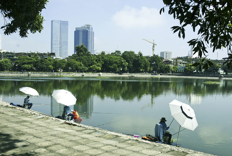 Hồ Thành Công - lá phổi xanh của Thủ đô - Ảnh 2