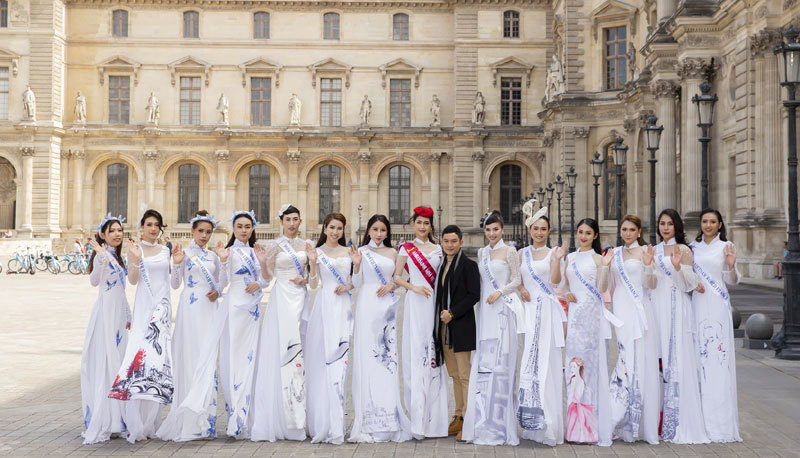 Ngắm thí sinh Hoa hậu Thế giới Người Việt tại Pháp 2019 - Ảnh 1