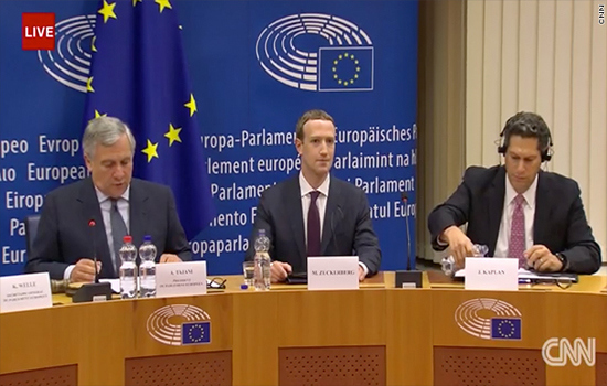 Mark Zuckerberg bị chỉ trích gay gắt vì né tránh câu hỏi tại Nghị viện châu Âu - Ảnh 1