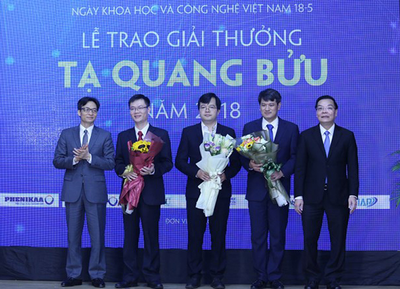 Vinh danh 3 nhà khoa học xuất sắc giành Giải thưởng Tạ Quang Bửu - Ảnh 1