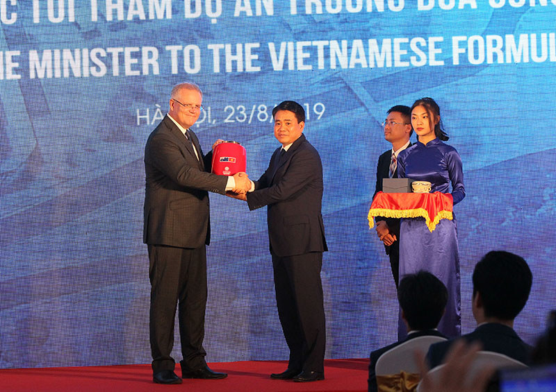 Thủ tướng Australia thăm Đường đua F1 Việt Nam - Ảnh 4