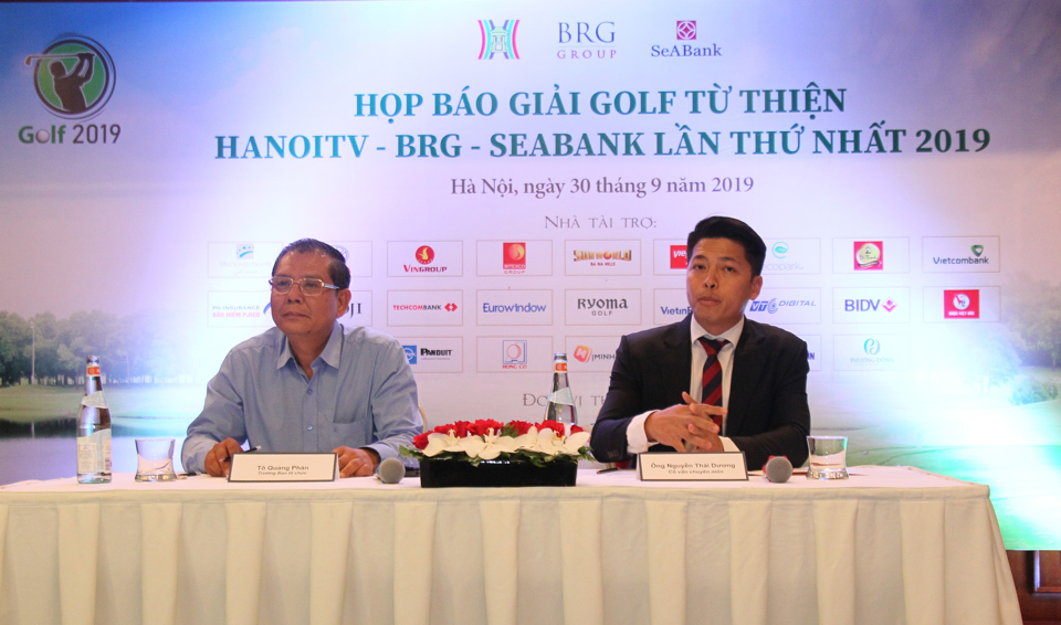 Công bố Giải Golf từ thiện HanoiTV - BRG-Seabank lần thứ I - Ảnh 1