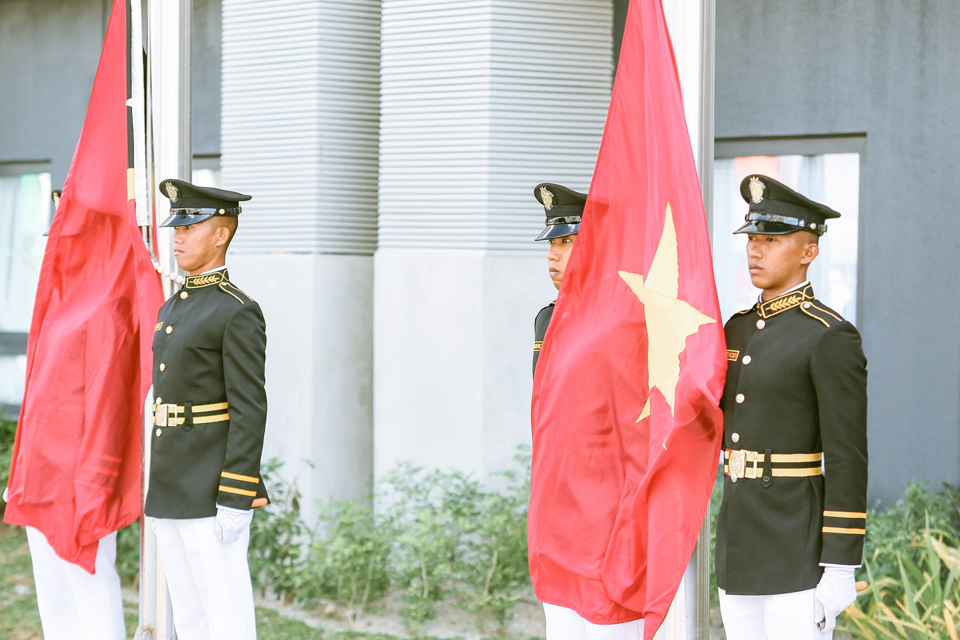 [Ảnh] Toàn cảnh Quốc kỳ Việt Nam tung bay tại SEA Games 30 - Ảnh 3