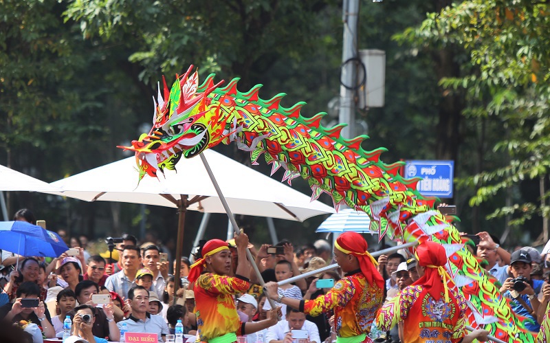 Tưng bừng liên hoan nghệ thuật Múa rồng Hà Nội 2019 - Ảnh 7