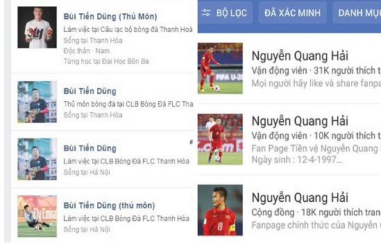 U23 Việt Nam thành từ khóa HOT trên Google, xuất hiện nhiều tài khoản Facebook giả mạo - Ảnh 1