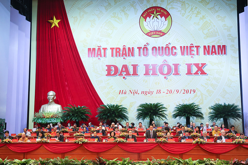 Đại hội đại biểu toàn quốc Mặt trận Tổ quốc Việt Nam lần thứ IX: Công tác Mặt trận hướng mạnh về cơ sở - Ảnh 1