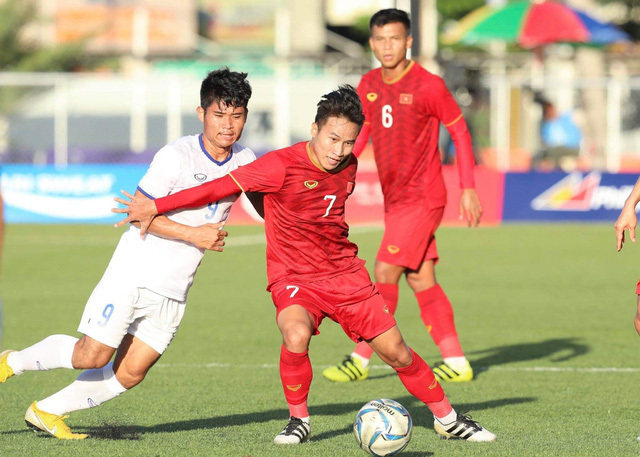 Tiến Linh lập hat-trick, U22 Việt Nam đánh bại U22 Lào - Ảnh 1