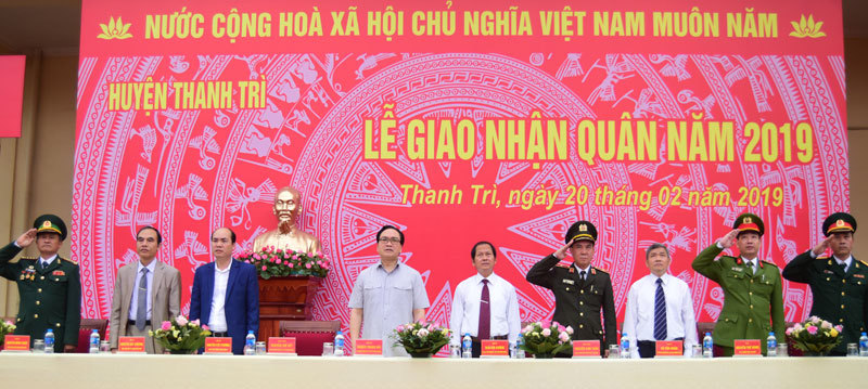 Hà Nội rộn ràng ngày hội tòng quân năm 2019 - Ảnh 1