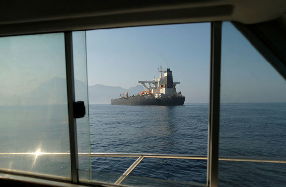 Mỹ ra lệnh bắt siêu tàu Grace 1 của Iran sau khi vừa được Gibralta trả tự do - Ảnh 1