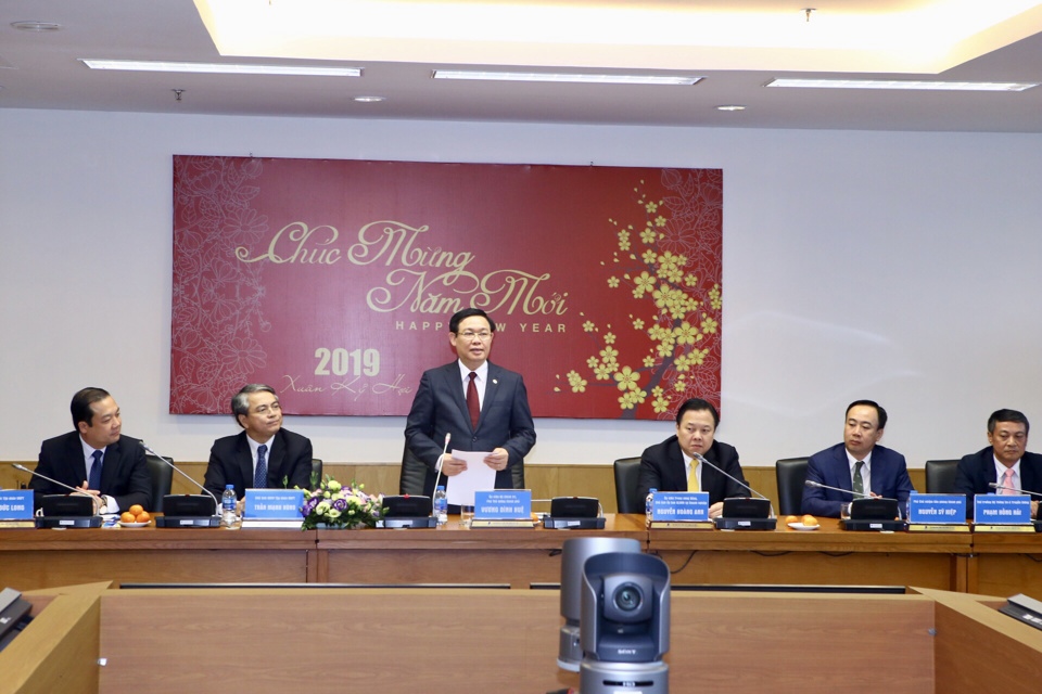 Phó Thủ tướng Vương Đình Huệ thăm, làm việc với Uỷ ban Quản lý vốn Nhà nước tại doanh nghiệp - Ảnh 3