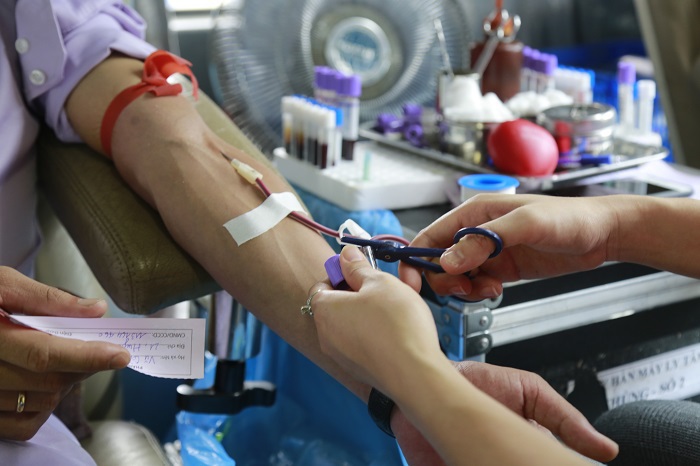 Cán bộ, nhân viên báo Kinh tế & Đô thị hiến máu tình nguyện - Ảnh 7