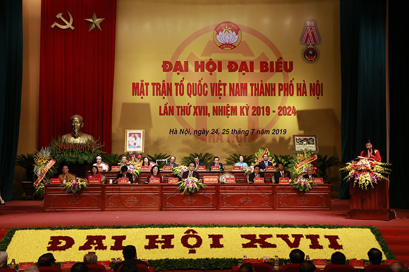 Đại hội MTTQ Việt Nam TP lần thứ 17: “Dân chủ - Đoàn kết - Đổi mới - Hiệu quả” - Ảnh 1