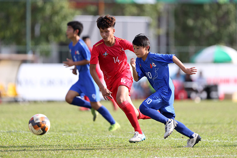 Becamex Bình Dương vô địch  Giải bóng đá quốc tế U13 Việt Nam - Nhật Bản lần 2 - Ảnh 1
