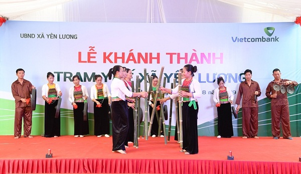 Khánh thành Trạm y tế xã Yên Lương do Vietcombank tài trợ 2 tỷ đồng - Ảnh 8