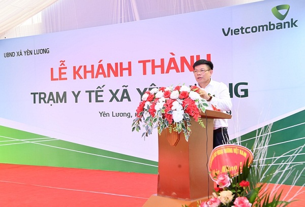 Khánh thành Trạm y tế xã Yên Lương do Vietcombank tài trợ 2 tỷ đồng - Ảnh 3
