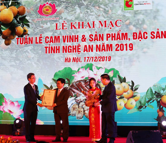 Người dân Thủ đô đổ xô mua đặc sản xứ Nghệ trong Tuần lễ cam Vinh tại Big C Thăng Long - Ảnh 3