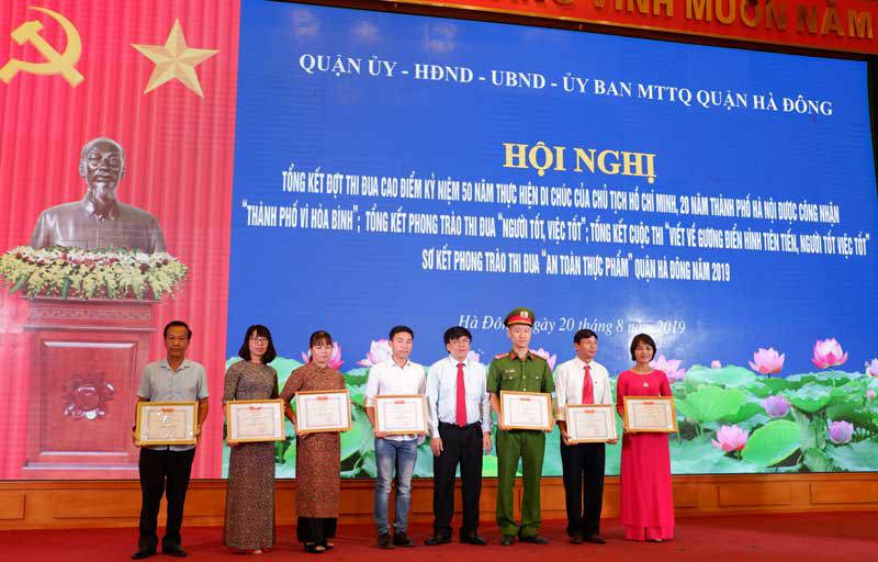 Hà Đông, tổng kết đợt cao điểm kỷ niệm 50 năm thực hiện Di chúc của Chủ tịch Hồ Chí Minh - Ảnh 2