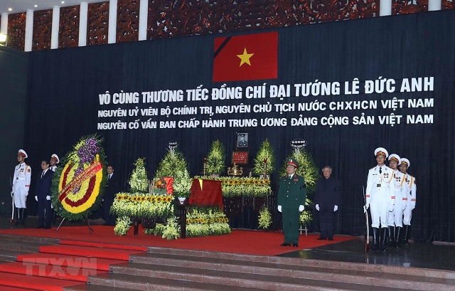 Linh cữu nguyên Chủ tịch nước Lê Đức Anh được đưa vào TP Hồ Chí Minh - Ảnh 7