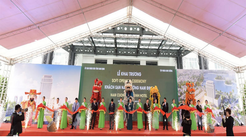 Tập đoàn Nam Cường khai trương khách sạn 4 sao quốc tế đầu tiên tại Thành phố Nam Định - Ảnh 1