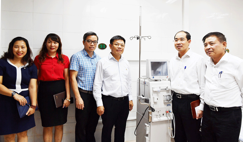 Vietcombank tài trợ 2 máy lọc thận cho Bệnh viện Xanh Pôn Hà Nội - Ảnh 3
