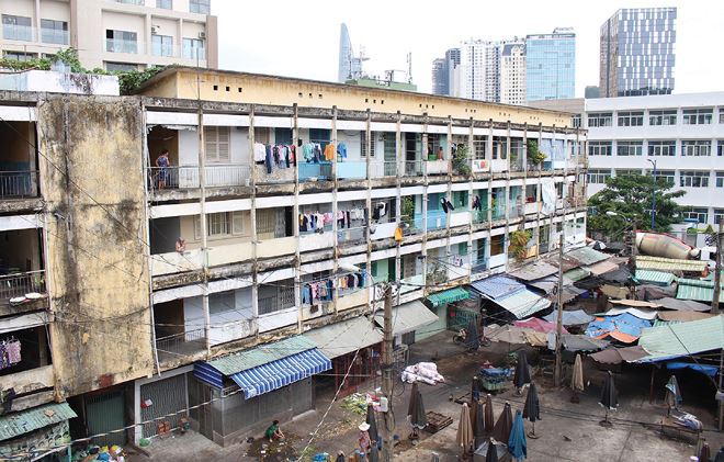 TP Hồ Chí Minh: Xây mới, di dời hàng loạt chung cư cũ - Ảnh 2