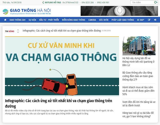 Phát động cuộc thi trắc nghiệm về ATGT trên internet và ra mắt chuyên trang giaothonghanoi.kinhtedothi.vn - Ảnh 5