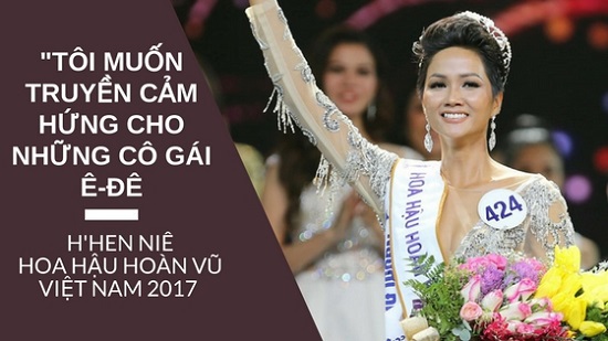 Chân dung Tân Hoa hậu Hoàn vũ Việt Nam 2017 H'Hen Niê - Ảnh 1