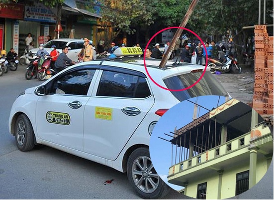 Triệu tập nhóm công nhân làm rơi thanh sắt gây ra cái chết cho 1 người ngồi trong taxi - Ảnh 1