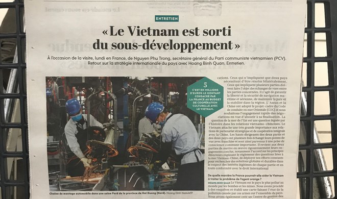 Báo Pháp đánh giá cao những thành tựu phát triển kinh tế của Việt Nam - Ảnh 1