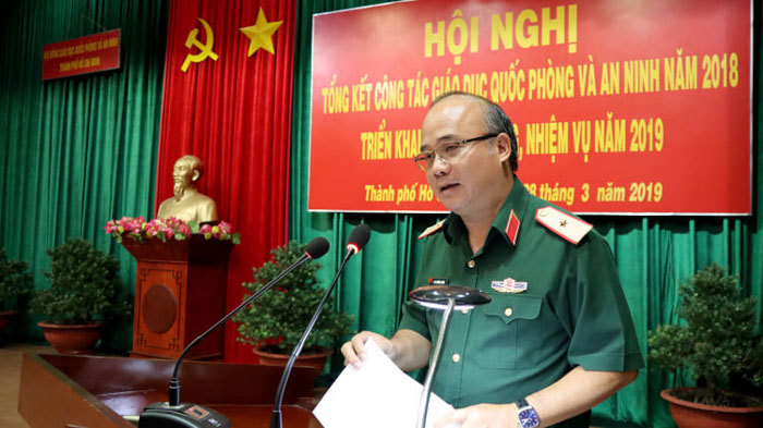 TP Hồ Chí Minh: Hơn 18.000 lượt cán bộ được bồi dưỡng kiến thức QP-AN - Ảnh 1