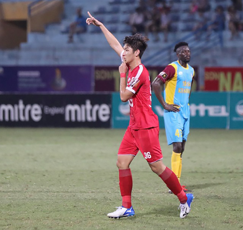 [Ảnh] Sao U23 Việt Nam tỏa sáng, Viettel giành trọn 3 điểm tại Hàng Đẫy - Ảnh 6