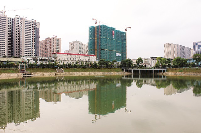 Bổ sung nước hồ tại Công viên Thanh Xuân - Ảnh 1