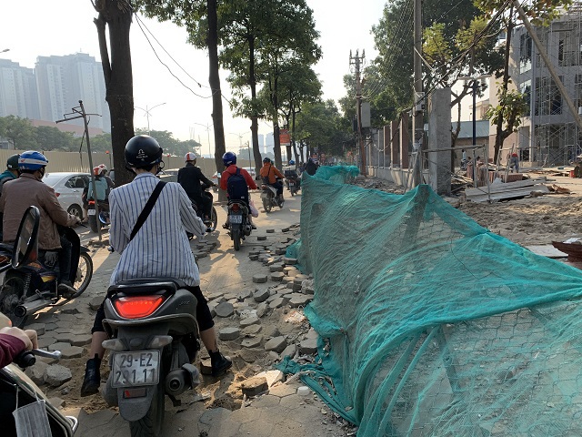 Toàn cảnh tuyến đường Lê Quang Đạo phục vụ thi công đường đua F1 - Ảnh 8
