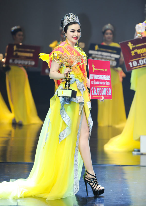 Diệu Thúy giành vương miện 1,5 tỷ đồng Hoa hậu Doanh nhân Hoàn vũ 2019 - Ảnh 5