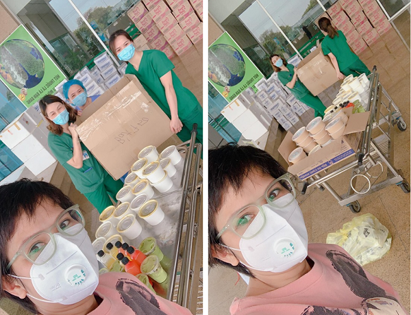 Hà Nội: Tặng danh hiệu "Người tốt, việc tốt" cho bà mẹ nấu 120 suất cơm gửi tặng các y bác sỹ chống dịch - Ảnh 1