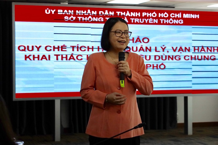 TP Hồ Chí Minh: Xây dựng quy chế Kho dữ liệu dùng chung cần phải có người dân và doanh nghiệp tham gia - Ảnh 1