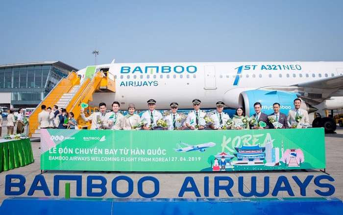 Bamboo Airways đón chuyến bay quốc tế đầu tiên từ Hàn Quốc - Ảnh 4