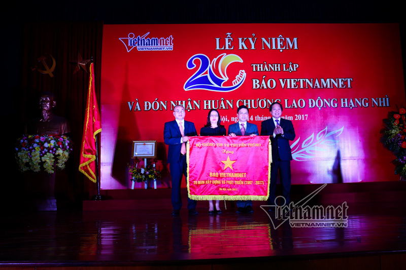 Báo VietNamNet kỷ niệm 20 năm thành lập và đón nhận Huân chương Lao động hạng nhì - Ảnh 2