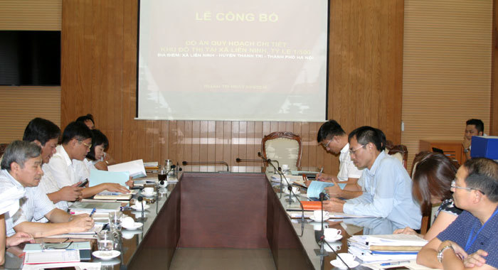 Công bố quyết định phê duyệt quy hoạch chi tiết Khu đô thị tại xã Liên Ninh - Ảnh 1
