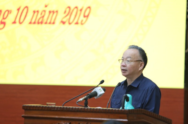 Hội nghị lần thứ 20 Ban Chấp hành Đảng bộ TP Hà Nội: Đánh giá việc thực hiện nhiệm vụ chính trị 9 tháng đầu năm 2019 - Ảnh 7
