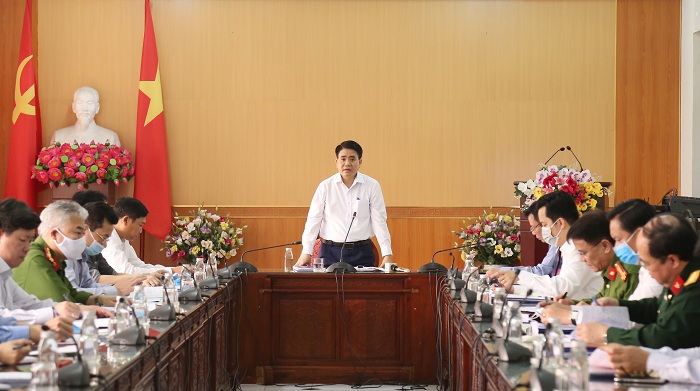 Chủ tịch UBND TP Hà Nội Nguyễn Đức Chung: Thực hiện bằng được mục tiêu quan trọng nhất là người dân phải an toàn - Ảnh 1